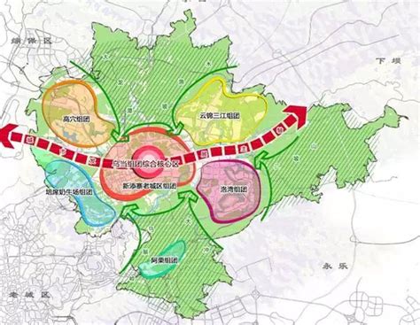 贵阳城市规划2035,2020贵阳地铁规划图,贵阳城市规划图2030(第2页)_大山谷图库