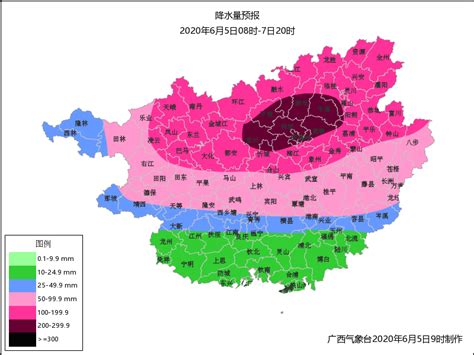 4日晚开始桂北出现暴雨到特大暴雨 未来两天广西强降雨仍将持续 - 封面新闻