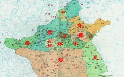 齐国鲁国地图图片