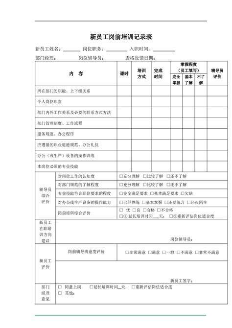新员工岗前培训方案【7篇】Word模板下载_熊猫办公