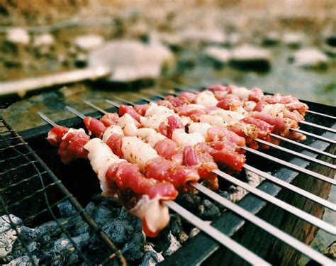 巴楚“红柳烤肉”，不加孜然只撒盐水，这才是正宗的新疆烤羊肉串