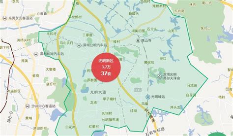 光明中心老城区规划出炉：围着6号线建生活区 - 数据 -深圳乐居网