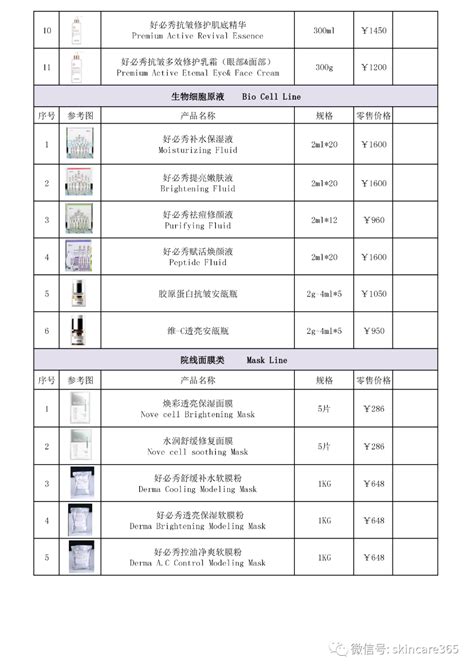 韩国好必秀品牌介绍与好必秀产品批发拿货价格表-皮肤管理货源站