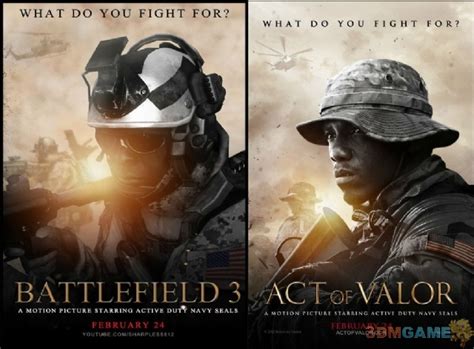 电影翻拍？这些只是《战地3》玩家制作的海报而已_www.3dmgame.com