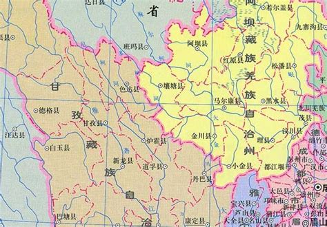 四川地图全图高清版图片预览_绿色资源网