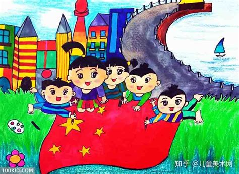 2015年小学生国庆节绘画获奖作品