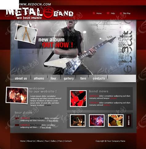 html音乐网站制作代码，音乐网站网页设计模板_墨鱼部落格