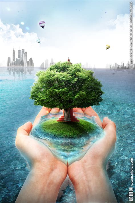 绿色环保海报模板素材-正版图片400213562-摄图网