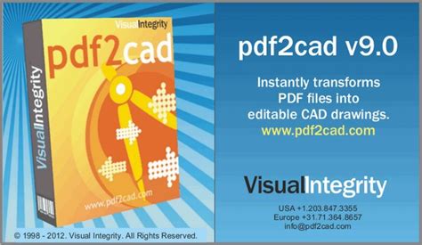 Pdf2cad v12（顶级pdf转cad软件）官方正式版V12.2020.12 | pdf转cad软件中文版下载 | 比pdf2cadv9更 ...