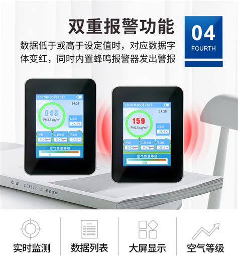 BYQL-LCD200-室内环境空气质量监测系统-深圳市碧野千里技术有限公司