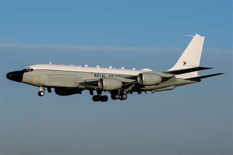 RAF RC-135 AIRSEEKER ON A HIGHLY CLASSIFIED MISSION NEAR RUSSIAN BORDER ...