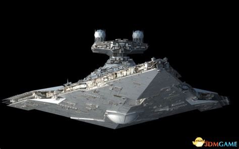 大炮巨舰霸气 国外大神设计《星球大战》超级战舰_3DM单机