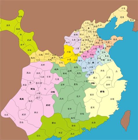 三国郡县地图图片