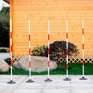 标志杆 标杆旗 标旗杆 学车绕杆 篮球训练障碍杆 橡胶底座 1.8米-阿里巴巴