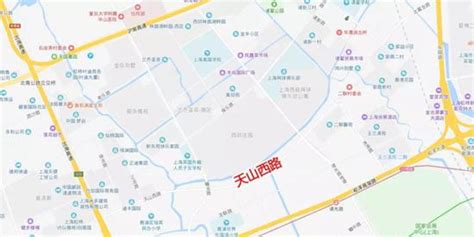 天山西路全路段通车 连接长宁、闵行和青浦详细一览_手机新浪网