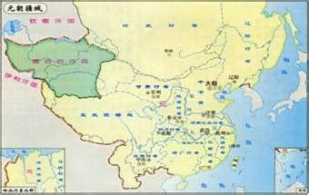 元代地图图片