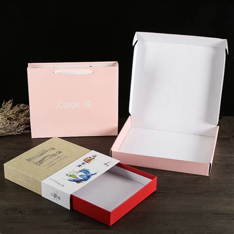 厂家直销折叠瓦楞纸盒批发包装盒定制白卡纸抽屉盒瓦楞飞机盒-阿里巴巴