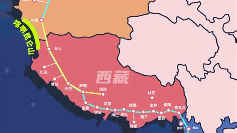 国道219全程路线详细地图 新藏线G219自驾游攻略_旅泊网