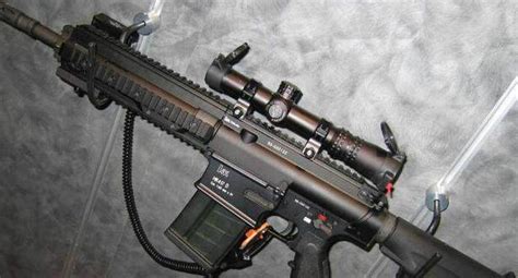 HK417突击步枪非常漂亮，可以当做狙击步枪作高低搭配的步枪