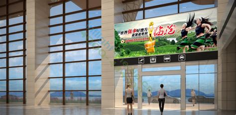 临沧机场广告