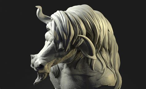 弥诺陶洛斯 牛头人3D打印模型_弥诺陶洛斯 牛头人3D打印模型stl下载_人物3D打印模型-Enjoying3D打印模型网