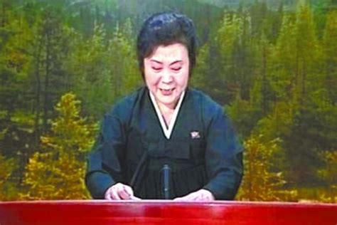 朝鲜启用七旬著名主播李春姬发氢弹试爆消息（图）_国际新闻_环球网