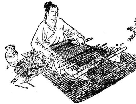 古代纺织图片_古代纺织设计素材_红动中国
