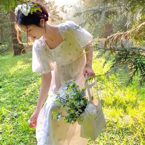 甜美女生森系头像图片