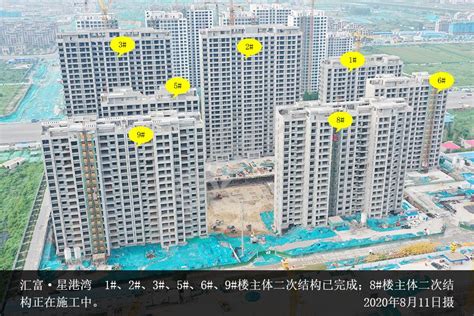 安阳汇富星港湾二期图片相册8月份施工进度图 - 安阳信息网·房产频道