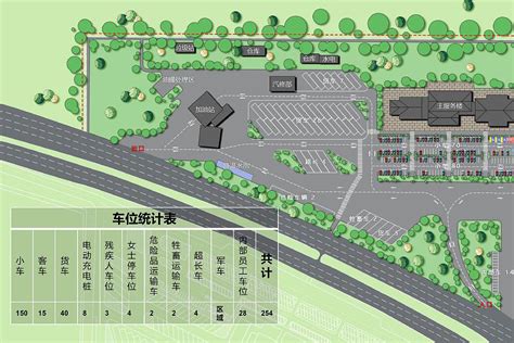 枝江某高速公路服务区建筑设计方案SU模型（带效果图）[原创]