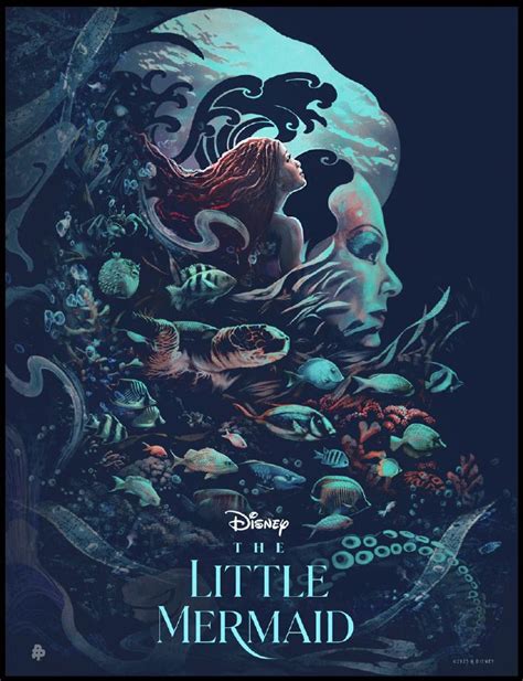 海底世界美轮美奂 《小美人鱼》发布新海报_手机新浪网