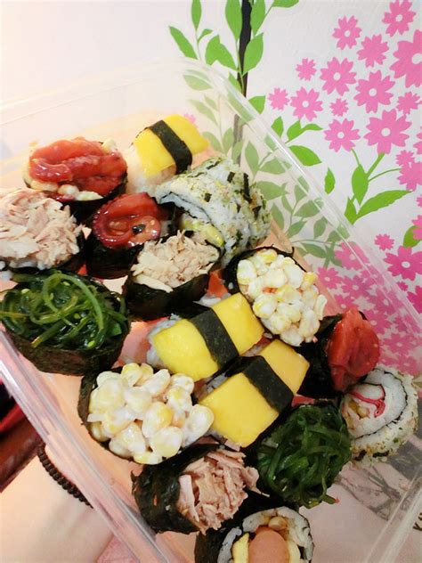 【图文】花样寿司的做法_花样寿司的家常做法_花样寿司怎么做好吃_做法步骤,视频_花样寿司A.B.C-美食天下