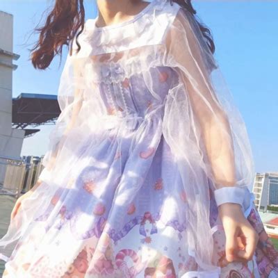 甜美女生头像洛丽塔高清