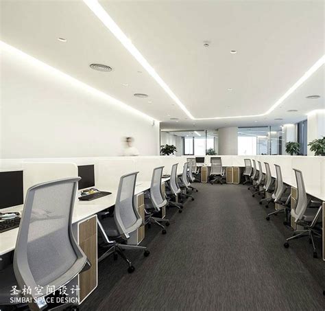 郑州北软慧谷2000平办公楼装修设计方案 - 设计案例 - 正设计