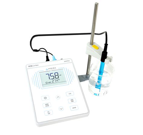 PH700 Benchtop pH Meter tester Kit with pH Electrode/Probe-Apera ...