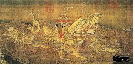 传世名画《洛神赋图》画了什么_曹植