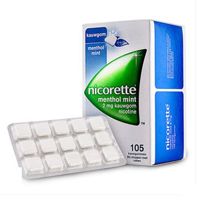 Nicabate 戒烟口香糖 4毫克 薄荷味 30片|Nicabate Extra Fresh Mint Gum Quit Smoking ...