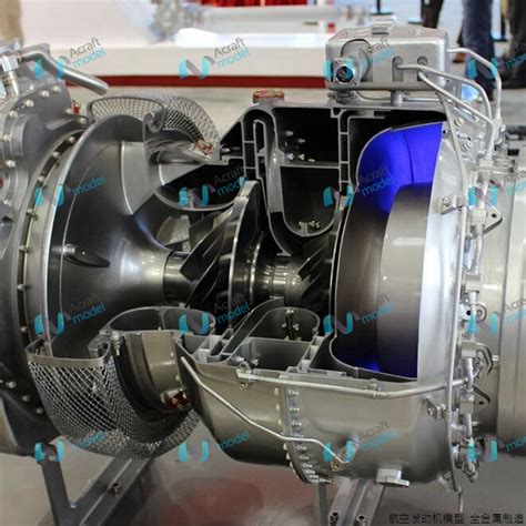 艾克莱模型h 涡轴-16发动机高仿真模型 发动机解剖演示-阿里巴巴