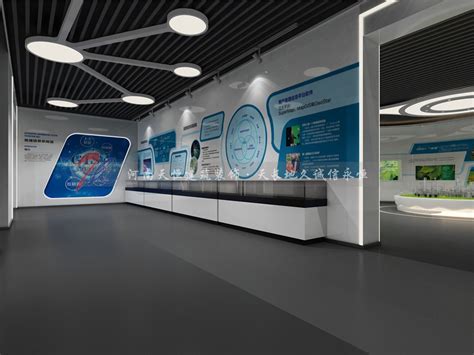 科技公司展厅设计_河南校园空间设计-站酷ZCOOL