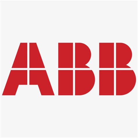 ABB机器人、电力和自动化技术公司logo设计