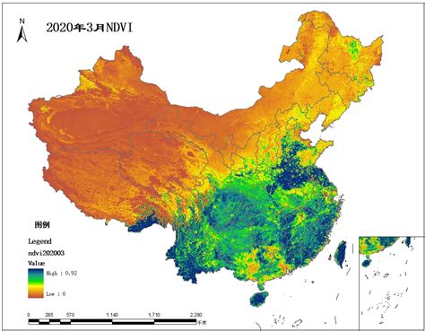 2020年中国植被类型分布数据-地理遥感生态网