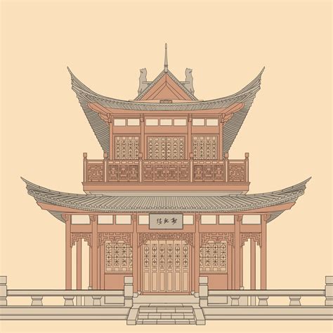 陕北古建筑速写|纯艺术|钢笔画|延杨红钢笔画 - 原创作品 - 站酷 (ZCOOL)