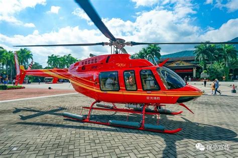 低空飞行旅游来了！游客可乘直升机遨游保亭雨林峡谷