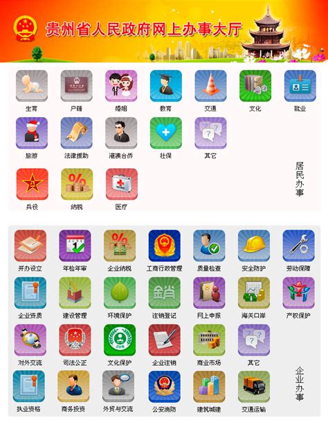 贵州网上办事大厅手机版图片预览_绿色资源网
