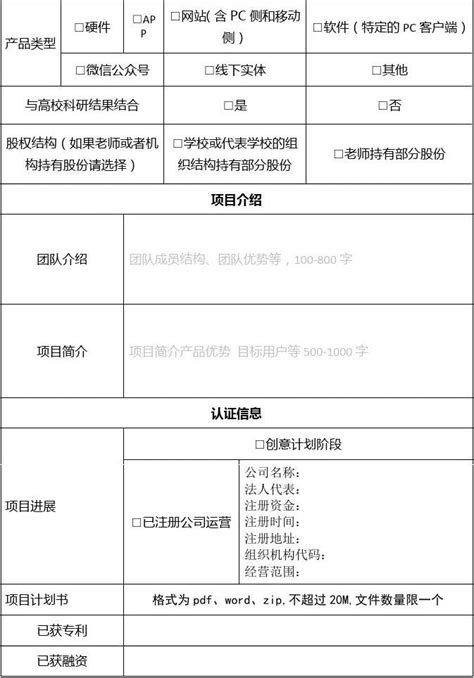 第三届中国“互联网”大学生创新创业大赛申报书.doc_文档之家