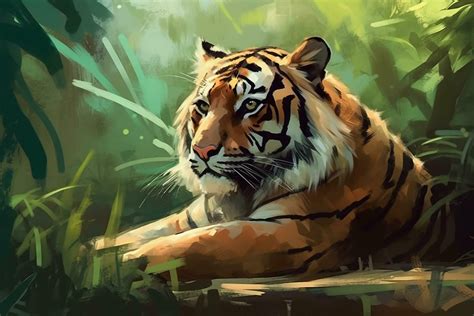 Siberian Tiger in the forest. Tiger in the wild. 23713551 Stock Photo ...