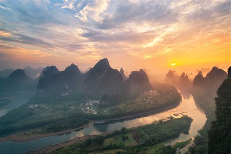 Guilin Misty Mountains and Li River - China - Love to Eat and Travel