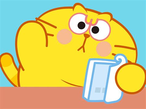 蛋黄猫壁纸图片