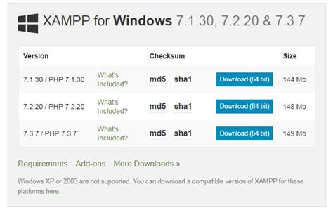 XAMPP官网下载-XAMPP中文版 v8.1.6最新版下载-Win7系统之家