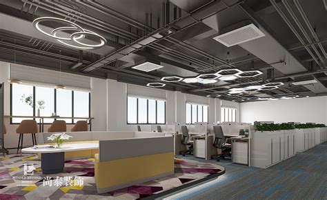 深圳宝安600平米智能穿戴科技公司办公楼办公室装修设计案例-办公室装修-尚泰装饰设计